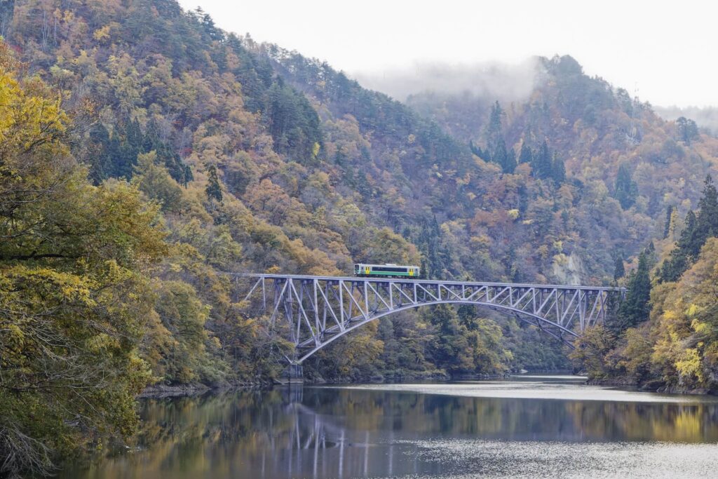 福島県の只見線