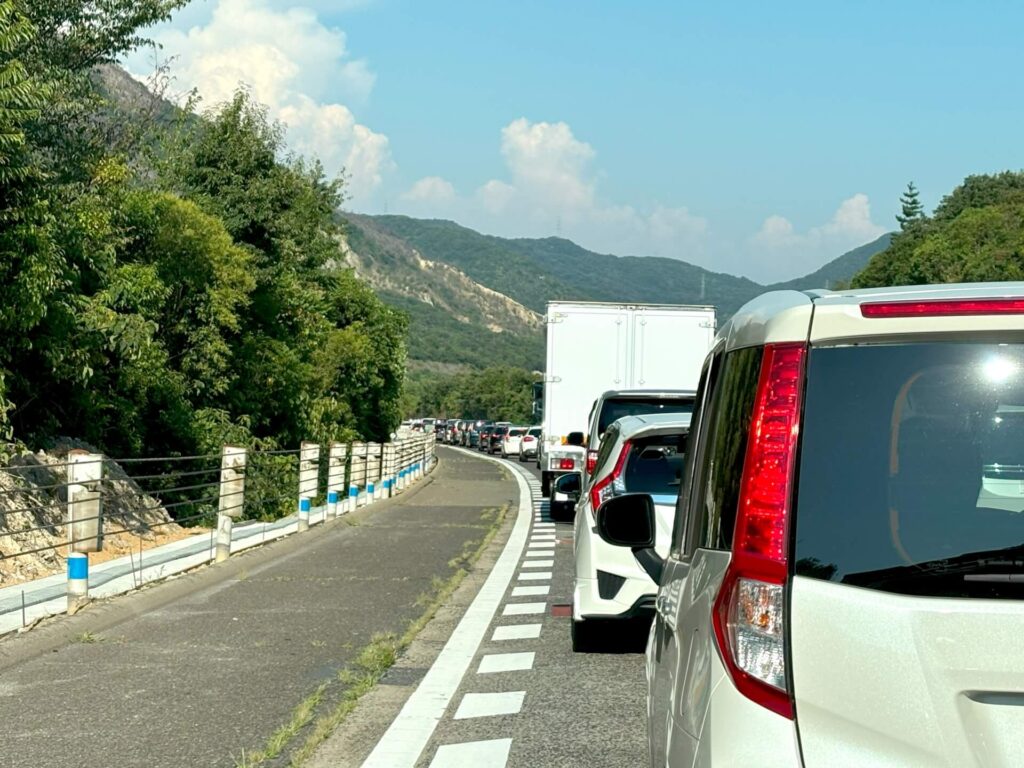 車の渋滞