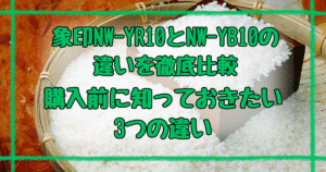 NW-YR10とNW-YB10違いは3つ！象印炊飯器おすすめはどっち？