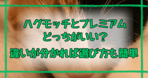 ハグモッチプレミアム違い5つを徹底比較！どっちを選ぶべき？